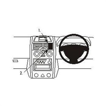 Brodit 653181 ProClip Renault Megane 03-09