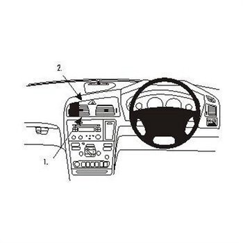 Brodit 653295 ProClip Volvo V70 N 00-08