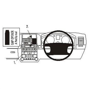 Brodit 653298 ProClip Volkswagen Touareg 03-09