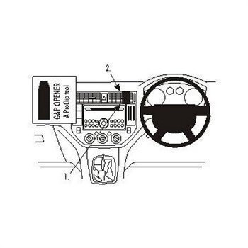 Brodit 653353 ProClip Ford C-Max 04-10