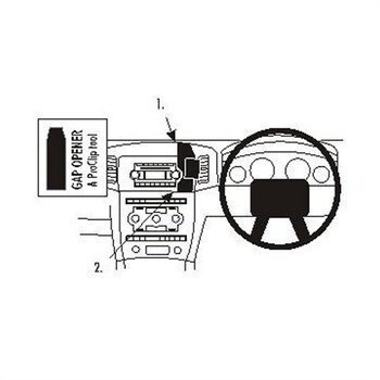 Brodit 653555 ProClip Jeep Grand Cherokee 05-07