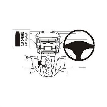 Brodit 653742 ProClip Toyota Yaris 06-11