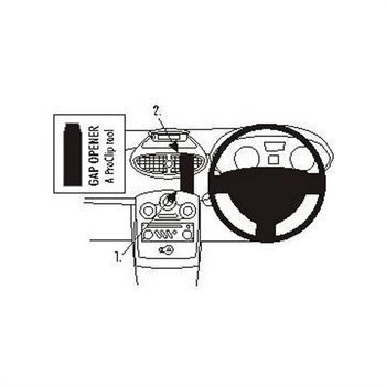 Brodit 653796 ProClip Renault Clio III 06-12