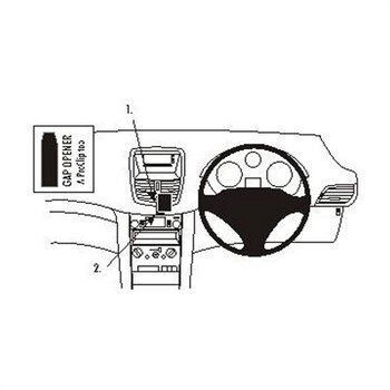 Brodit 653815 ProClip Peugeot 207 06-14