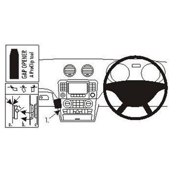 Brodit 653851 ProClip Mercedes Benz GL-Class 06-12