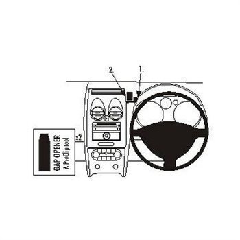 Brodit 653965 ProClip Nissan Qashqai 07-13