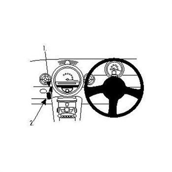 Brodit 653979 ProClip Mini Cooper 07-14