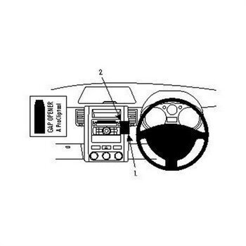 Brodit 654065 ProClip Nissan X-Trail 08-13