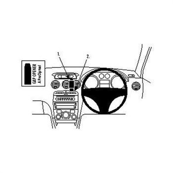 Brodit 654071 ProClip Pidike Peugeot 308 08-14