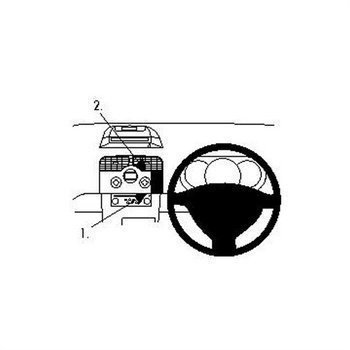 Brodit 654206 ProClip Renault Kangoo 08-13