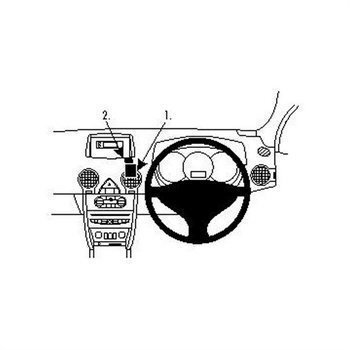 Brodit 654222 ProClip Renault Koleos 09-14