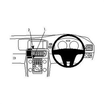 Brodit 654524 ProClip Volvo S60 11-17