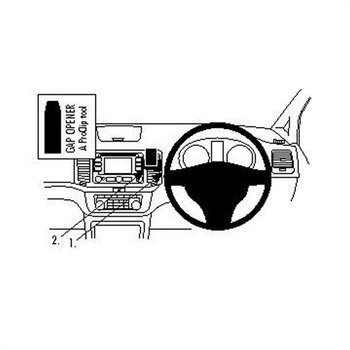 Brodit 654562 ProClip Volkswagen Sharan 11-16