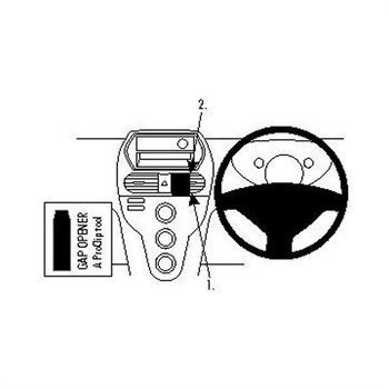 Brodit 654628 ProClip Citroen C-Zero 10-16