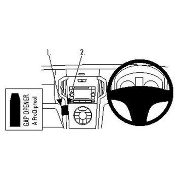 Brodit 654799 ProClip Isuzu D-Max 12-16