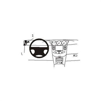 Brodit 803048 ProClip Nissan Primera 02-09