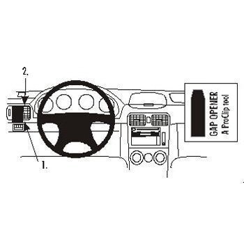 Brodit 803139 ProClip Subaru Forester 03-07