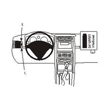 Brodit 803433 ProClip Peugeot 407 04-10