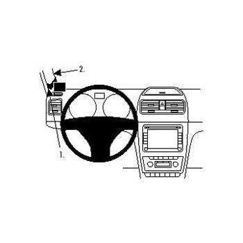 Brodit 804395 ProClip Skoda Yeti 10-16