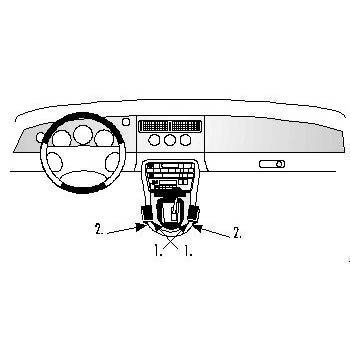 Brodit 832431 ProClip Jaguar XK-Series 97-06