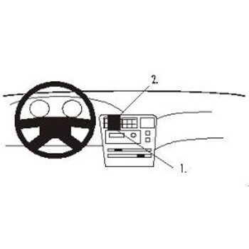 Brodit 852214 ProClip Toyota Corolla 93-97
