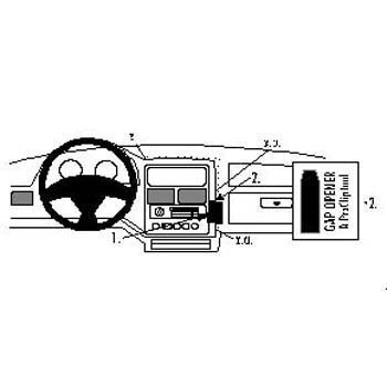 Brodit 852309 ProClip Peugeot 106 96-02