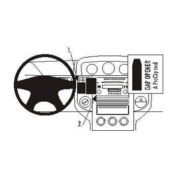 Brodit 853367 ProClip Nissan X-Trail 04-07