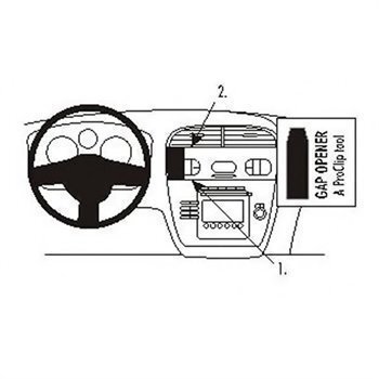 Brodit 853491 ProClip Seat Altea 04-14
