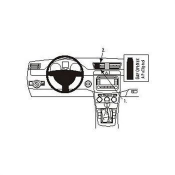 Brodit 853603 ProClip Volkswagen Passat 05-14