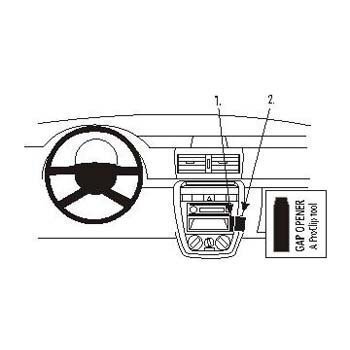 Brodit 853621 ProClip Volkswagen Fox 05-11