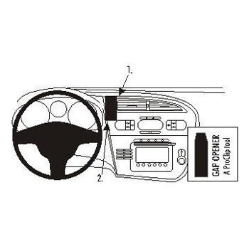 Brodit 853714 ProClip Seat Leon 06-12