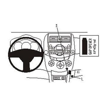 Brodit 853754 ProClip Toyota RAV 4 06-12