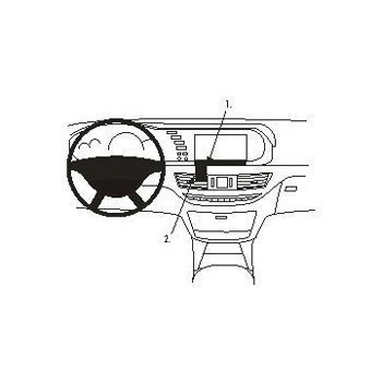 Brodit 853852 ProClip Mercedes Benz S-Class 06-13