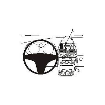 Brodit 853955 ProClip Opel Corsa 07-14
