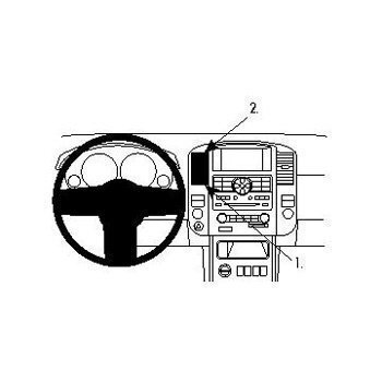 Brodit 854195 ProClip Nissan Pathfinder 08-12
