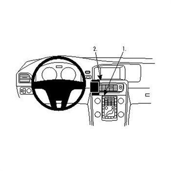Brodit 854523 ProClip Volvo S60 11-17