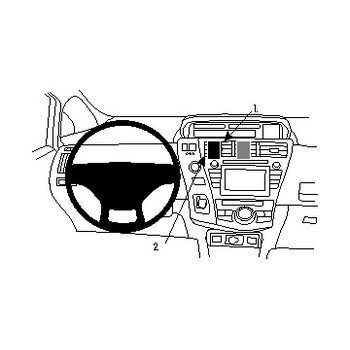 Brodit 854713 ProClip Toyota Prius 12-14