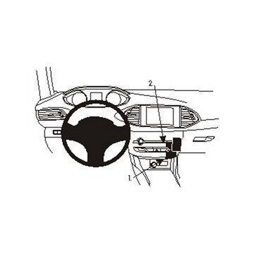 Brodit 854952 ProClip Peugeot 308 14