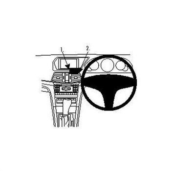 Brodit ProClip Mercedes Benz E-Class Convertible 10-13