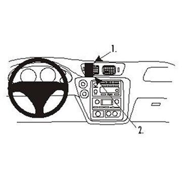 Brodit ProClip Mercedes Benz V-Class/Vito 1996-2003