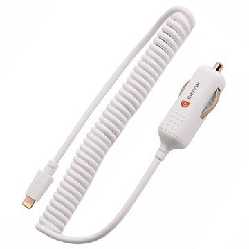 Griffin PowerJolt SE Lightning Autolaturi iPhone iPad iPod Valkoinen
