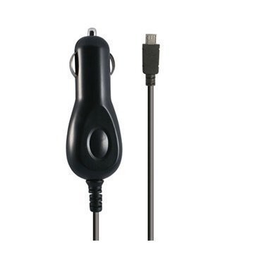 Ksix Micro USB Autolaturi Musta 1A