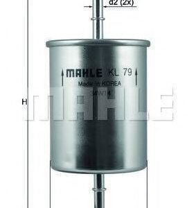 Mahle Original Polttoainesuodatin