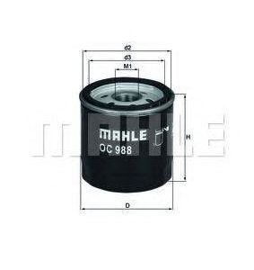 Mahle Original Öljynsuodatin