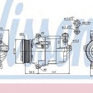 Nissens Kompressori Ilmastointilaite