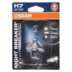 Osram H7 Night Breaker Auton Polttimo