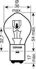 Osram Polttimo Kaukovalo