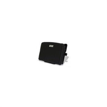 TomTom One V2 V3 V4 Grande Leather Case Black