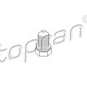 Topran Kierretulppa Öljypohja