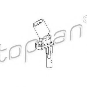 Topran Tunnistin Kiertonopeus